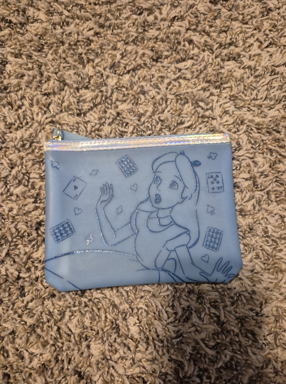 Disney alice in wonderland pouch